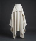 Cascade drape skirt
