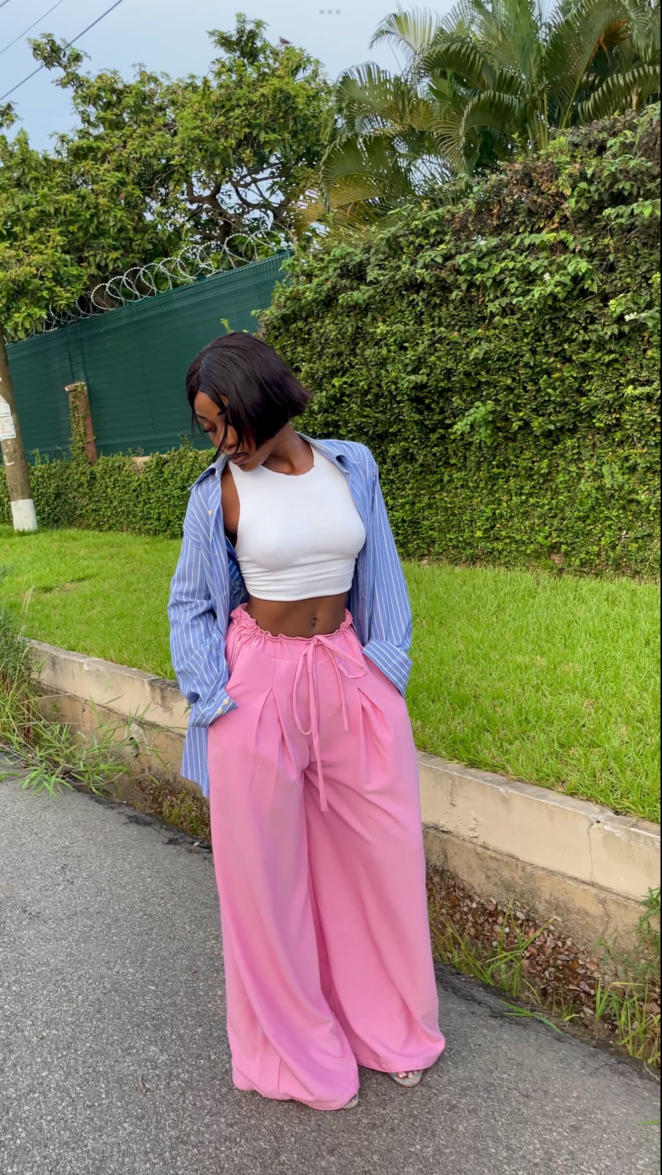 Weekend volume pant